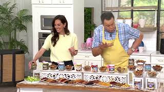 Germack (5) Mini Jars Summer Assortment of Nut Mixes on QVC