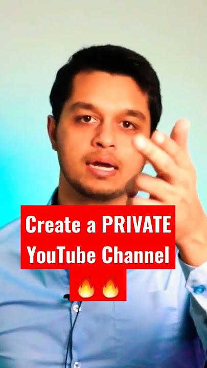 Create a PRIVATE YouTube Channel #shorts #armanitalks #YouTubechannel #youtubeshorts #speakingskills