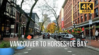 Download Lagu Scenic Vancouver Drive 4K | From Canada Way to Horseshoe Bay via Gastown \u0026 Stanley Park MP3