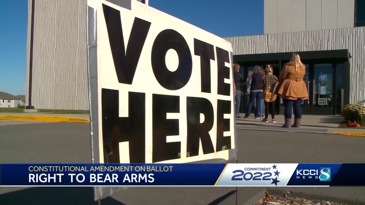 Iowa voters to decide on ‘strict scrutiny’ gun rights amendment