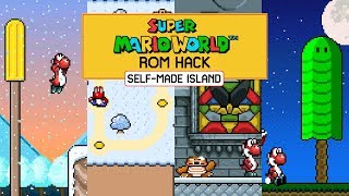 New Schlitterbahn Yoshi World - The 6 Stars | Super Mario World ROM Hack (2018)