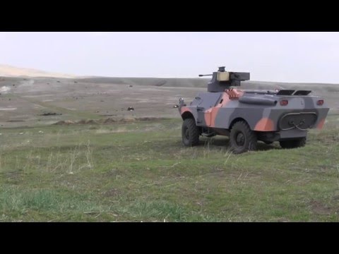 მოდერნიზებული ჯავშანმანქანა ბრდმ-2 /.Modernization of BRDM–2 scout vehicle.