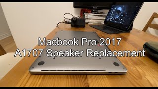 Macbook Pro 2017 15¨ A1707 Speaker Replacement #apple #macbook #diy #repair
