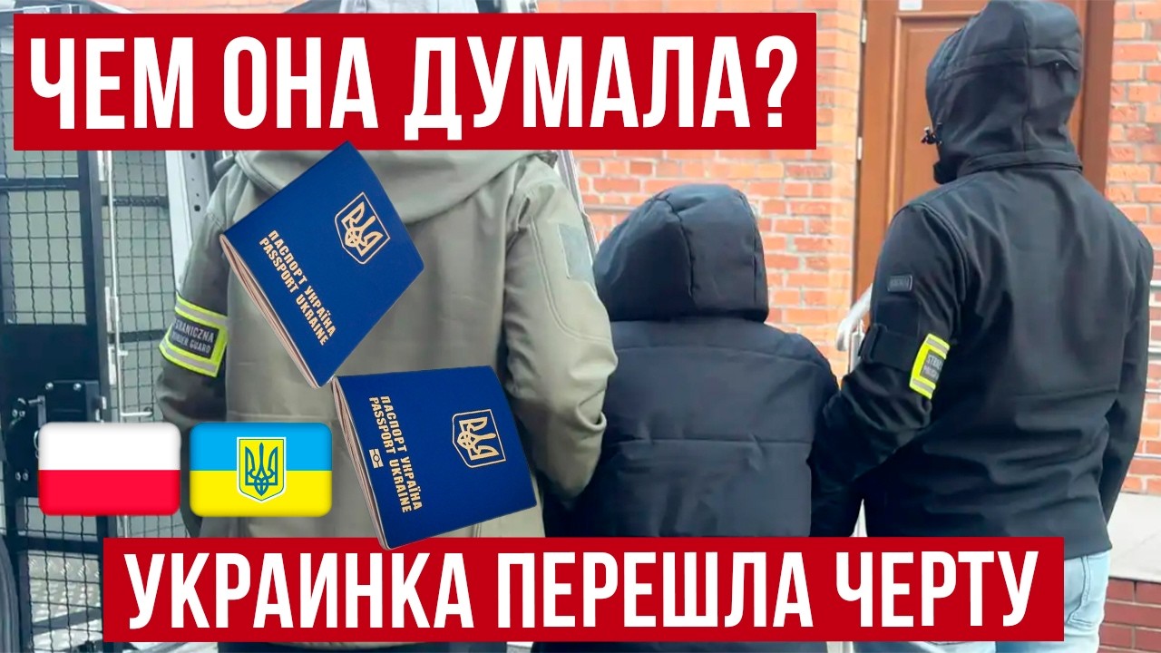 жесть! В Польшу приехала украинка в возрасте и попала в неприятную историю!