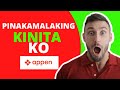 PINAKA MALAKI KONG KINITA SA APPEN | 25TH PAYOUT APPPEN