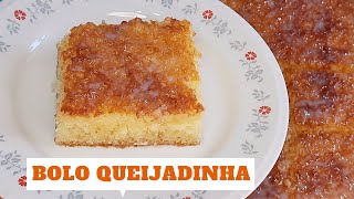 Delicioso Bolo Queijadinha – Com Leite Condensado