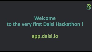 Very First Daisi Hackathon - Overview