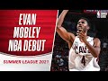 Evan Mobley's Exciting NBA Debut with 12 Points! 🔥