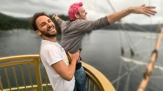 Day 2 in Japan with Sodapoppin: $100 Grapes. Pirate Ship