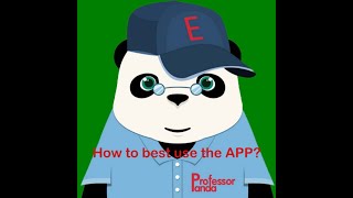 How to best use the Professor Panda APP? screenshot 2