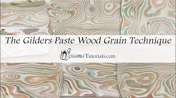 Polymer Clay Mokume Gane: Wood Grain Tutorial