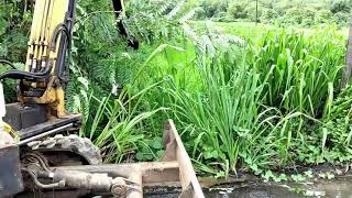 Fishing With Excavator Excavator Fun Excavator Working Excavator Skills