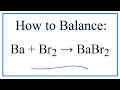 Balancing Chemical Equations Concepts