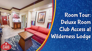 Wilderness Lodge - Deluxe Room with Club Access - Room Tour