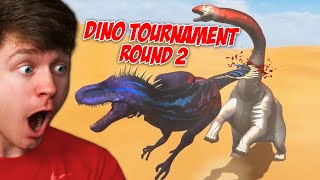 Reacting to SEASON 2 of GIANT DINOSAUR TOURNAMENT! (Round 2) screenshot 5