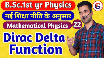 Dirac Delta Function | bsc 1st yr Physics | Mathematical ph