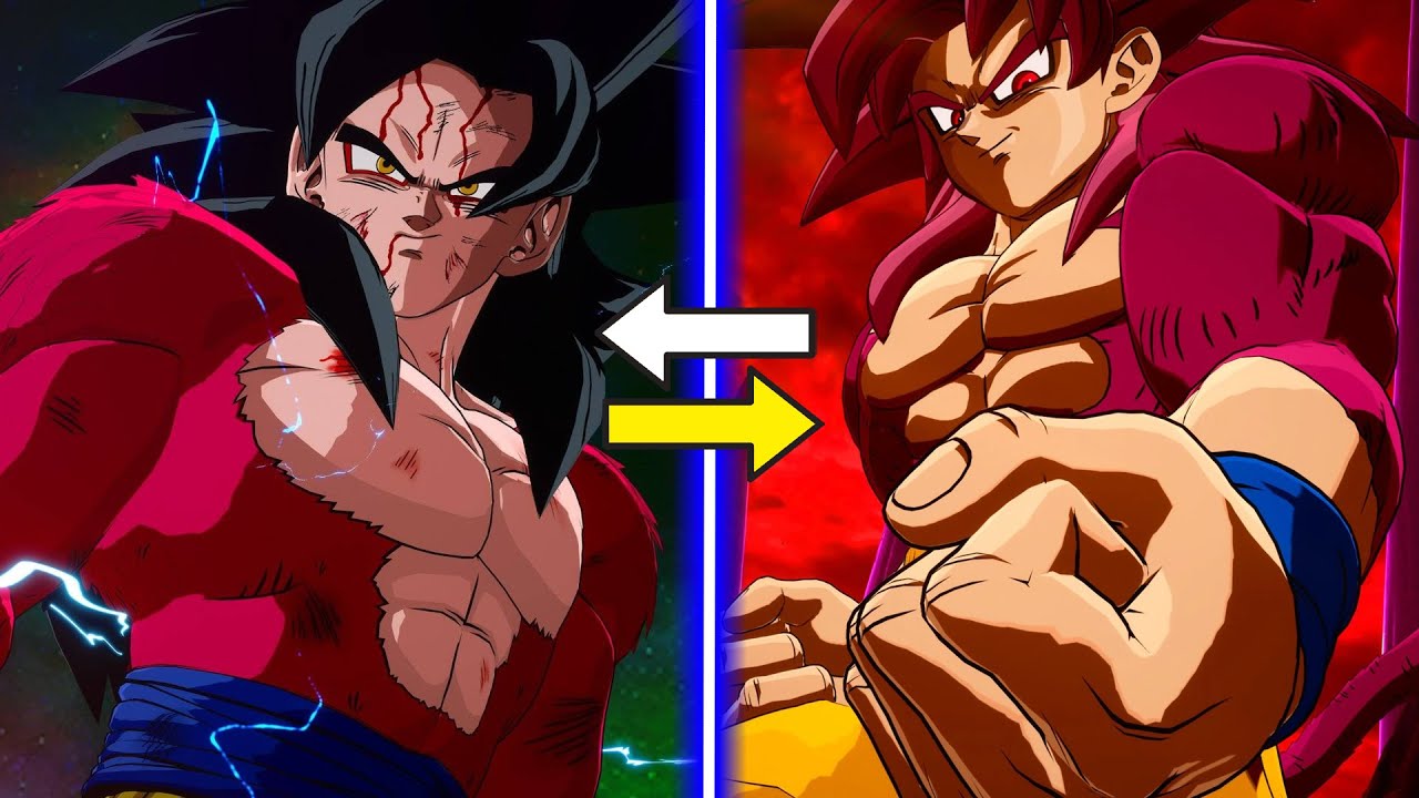 GOKU SSJ4 GT RAIZ VS. SSJ4 DAIMA, QUAL E A MELHOR VERSÃO DO SSJ4?