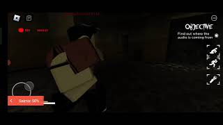 Just playing horror games in Roblox