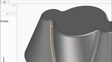 Remove draft geometry from imported data in Creo Elements/Direct