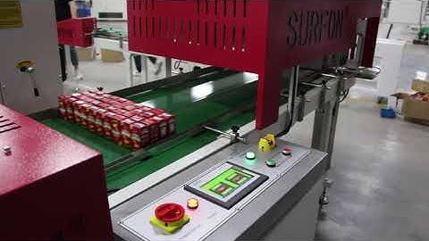 high speed stacking group boxes shrink packaging machine, shrink wrapper, shrink bundler