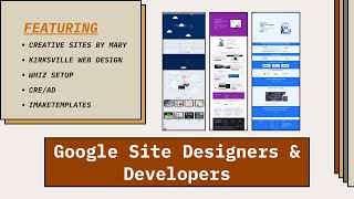 Google Site Designers and Developers