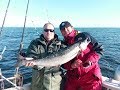 Ловля лосося на троллинг в Балтийском море 2018 г