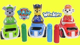 Paw patrol weebles and toy cars Paw patrol weebles and toy cars