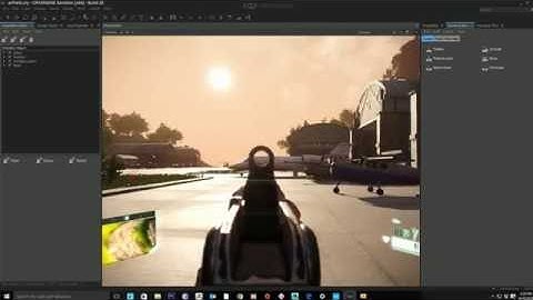 Cryengine 5 game level test