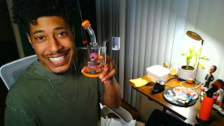LIVE : NEW DAB RIG | SMOKE WITH ME