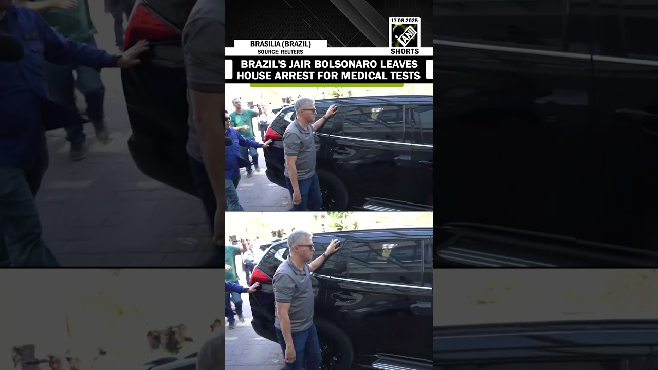 Ex-Brazilian President Jair Bolsonaro leaves house arrest to undergo medical tests in Brasilia