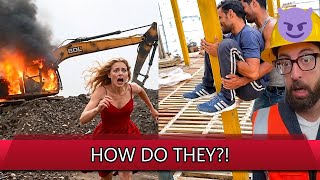 Unbelievable Smart Worker & Hilarious Fails | Construction Compilation #9 #fail #construction