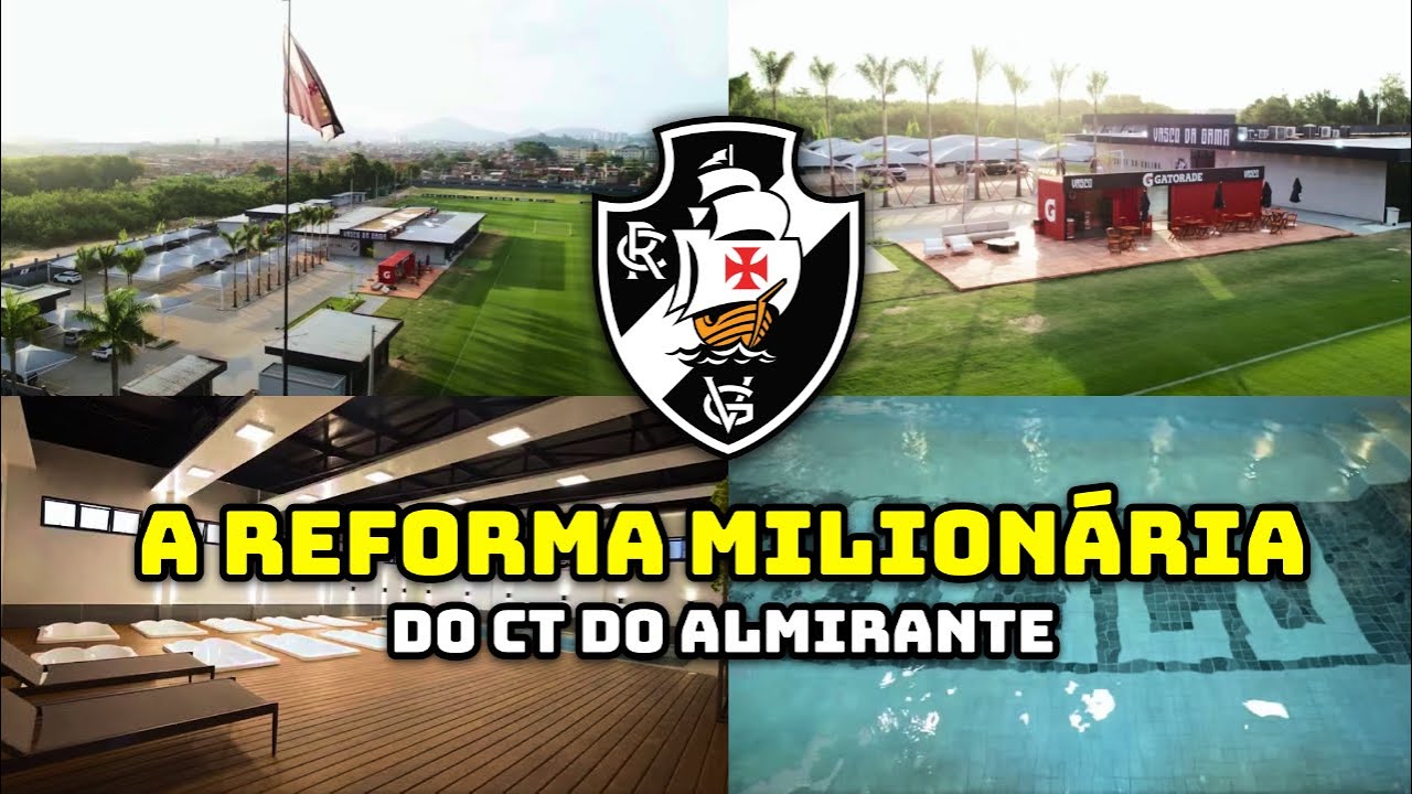 Vasco REVELA A Reforma De 45 MILHÕES Que MODERNIZOU O CT Em 2025!