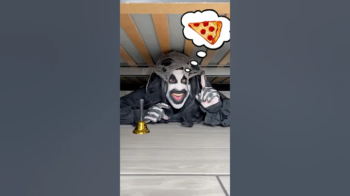 Express pizza delivery for monster 🍕 #shorts