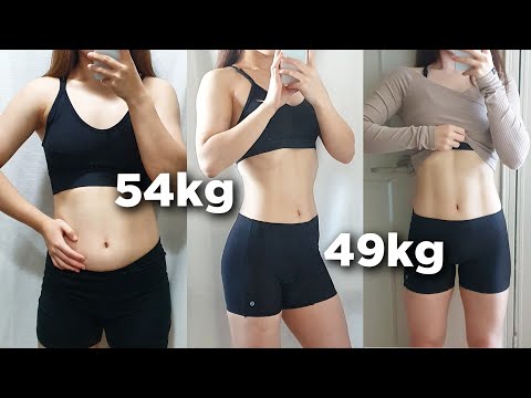 [Diet Vlog] 54kg👉49kg | 의지박약인 내가 건강탄탄하게 뺀 나만의 다이어트 방법, 무서운 속도로 살빠지는 크로스핏🔥(눈바디, 몸무게 공개)
