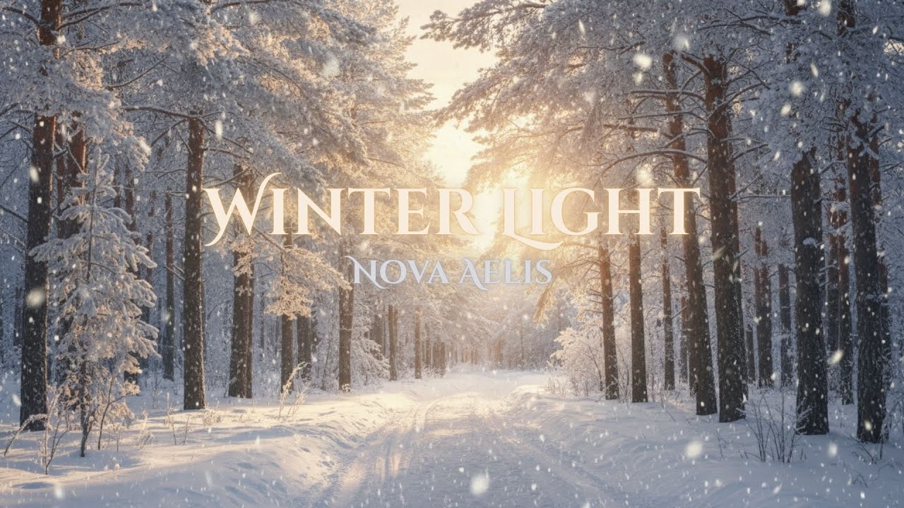 Nova Aelis – WINTER LIGHT (Official Music Video) | Cinematic Folk Christmas ✨ Snowy Aesthetic