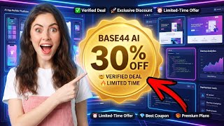 Base44 AI Discount Code 2026 🔥 Get 30% OFF (Verified Limited-Time Deal)