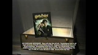 Harry Potter And The Chamber Of Secrets - Cartoon Network Sweepstakes April 2003