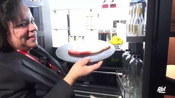 CES 2025: LG Signature Refrigerator With Transparent OLED Door