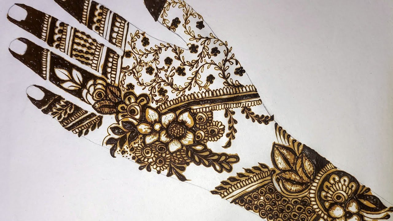 Episode_30 Mehndi Design with Ros ❤️🌿 | Welcome to RAZIYASKILLS Free mehndi classes | Mehndi Course