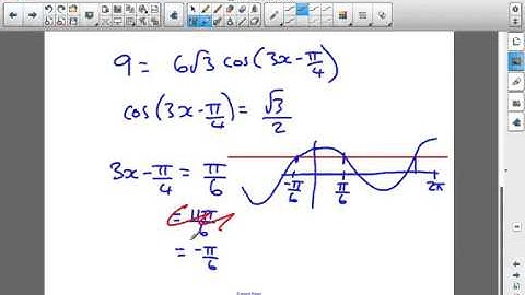 OCR C3 June 2010 q8ii  - A2 Maths - Trigonometry