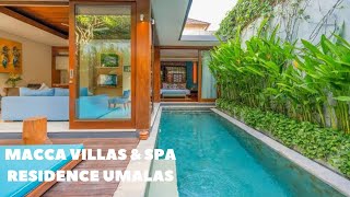 REVIEW VILLA DI BALI || MACCA VILLAS & SPA RESIDENCE UMALAS || LIBURAN KELUARGA SANSHAEINSLEYAFREYA