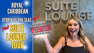 ROYAL CARIBBEAN * Suite LOUNGE & COASTAL KITCHEN | Full Review | Concierge | New UTOPIA OF THE SEAS