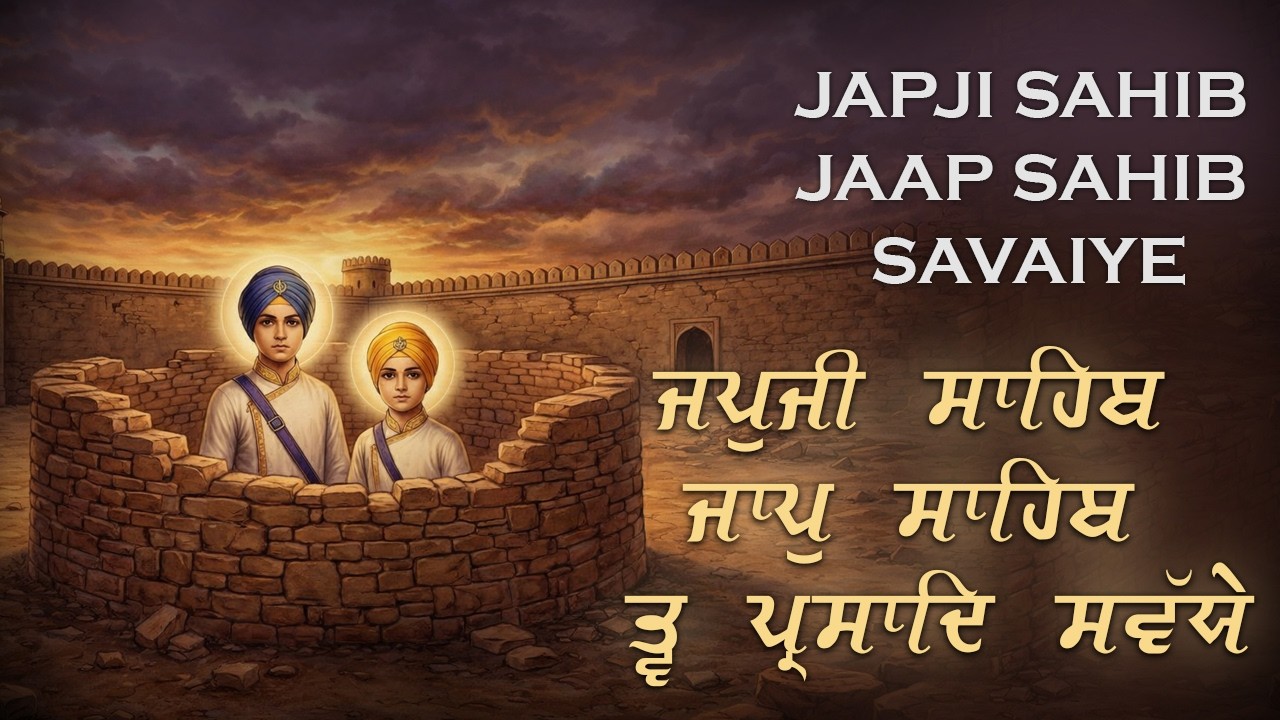 20-02-2026 Japji Sahib \\ Jaap Sahib \\ Tav Parshad Saveye \\ Nitnam Sahib Morning Path #sikhprayer