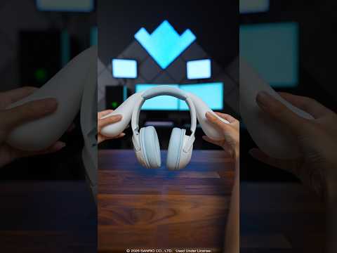 Cinnamoroll's signature floppy ears, now on a headset