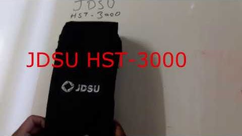JDSU HST 3000 Introduction