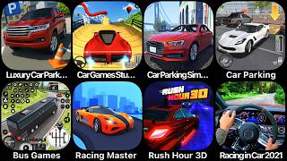 Luxury Car Parking, Car Games Stunts, Car Parking Simulator, Car Parking, Bus Games, Racing Master screenshot 3