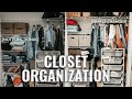 ORGANIZE & CLEAN WITH ME: Much Needed Closet Organization