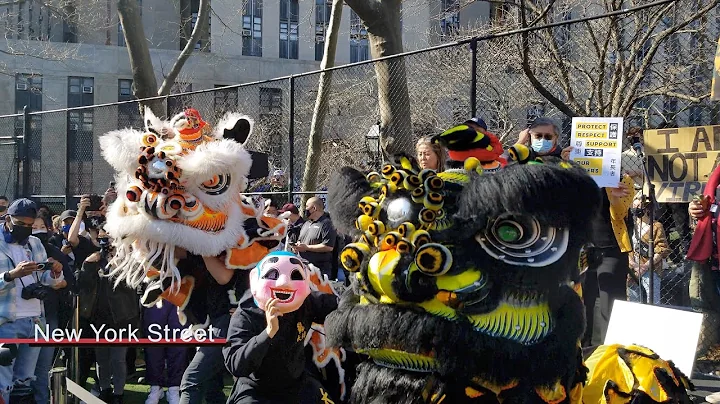 NYC Stop Asian Hate Rally Chinatown New York March 21, 2021