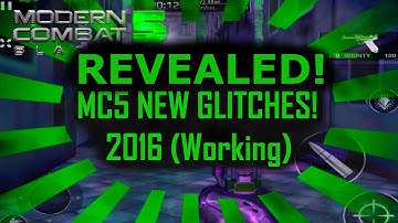 Modern Combat 5 HOW TO GLITCH OUT OF MAP! REVEALED!