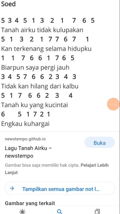 not pianika tanah airku
